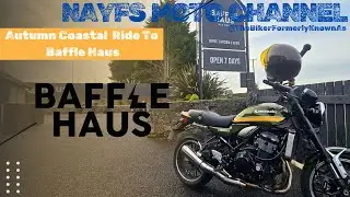 Autumn Ride To Baffle Haus | Wales Motorcycle Tour | Biker Cafe