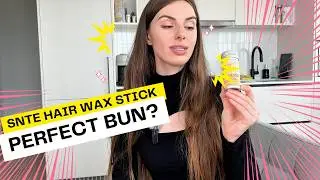 Hair Wax Stick Review ✨ Slick Flyaways & Perfect Bun | Non-Greasy Styling Cream
