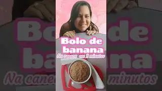 👉 Bolo de Banana na Caneca em 2 Minutos 🍌☕ | F&aacute;cil e R&aacute;pido