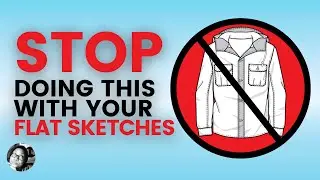 5 Common Mistakes To Avoid When Flat Sketching In Illustrator!