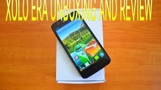 Xolo Era 8gb gold Unboxing and hands on review (Hindi/urdu)