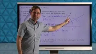 Common Core Geometry.Unit #4.Lesson #5.Bisecting an Angle