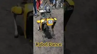 Robot Dancing #BostonDynamics #robot #dance #SiliconValley #TechArt #FF #ff7rebirth #shorts