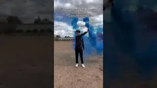 Blue Smoke Grenade