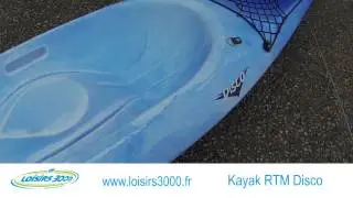 Kayak Rtm Disco + : Pr&eacute;sentation vid&eacute;o du kayak