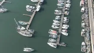 Ovingdean, Rottingdean and Brighton Marina Village by Drone