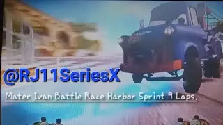 Cars 2 The Video Game | Mater Ivan - Battle Race | Harbor Sprint 9 Laps