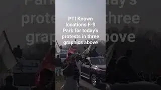 F-9 Park Protests PTI