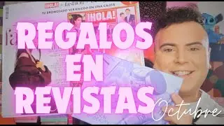 REGALOS EN REVISTAS OCTUBRE 2024 + BEAUTYBOX LOOKFANTASTIC SEPTIEMBRE 2024
