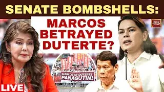 Duterte Senate Hearing LIVE: Imee Marcos Exposes Cover-Up Behind Brother's Arrest | Philippines​