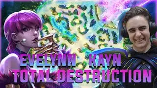 MeLeBron | Destroying In Challenger With Evelynn And Kayn (Two Games)