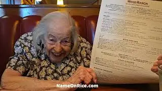 WOOD RANCH RESTAURANT WITH 91YR OLD MOM ODILE NORTHRIDGE August 15, 2025