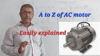 AC motor  / AC motor working principle/ AC motor types /AC motor full form