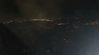 Last landing of the year 2025 at Gothenburg airport in  Sweden 