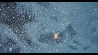 Blizzard Wind White Noise for Deep Sleep (3 Hours) ❄️ Howling Winter Sounds for Focus & Insomnia