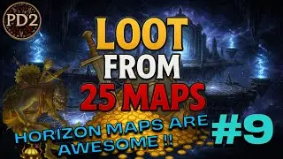 PD2 S12 &ndash; Loot From 25 Maps #9 (Jah & Ber&hellip; Then More Pain) #pd2 #diablo2