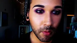 MAKEUP TUTORIAL: PURPLE AND ORANGE SMOKE
