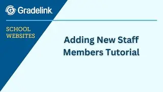 Adding New Staff Members Tutorial