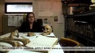 Digging medieval graves in the Travnik Cementery