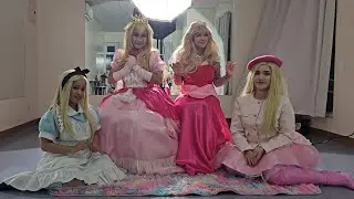 Popular (Wicked) performed by Team Lizzie's Barbie, Princess Aurora, Princess Peach, and Alice!
