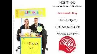 MGMT1000 Lemonade Day Promo Video