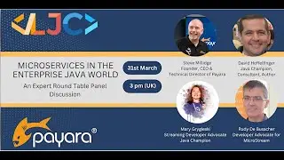 Microservices In The Enterprise Java World March 31st 3PM