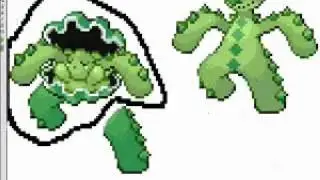 Cacturne and Clamperl fusion