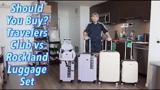 Should You Buy? Travelers Club vs Rockland Luggage Set