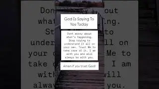 Amen if you trust God! ✝️