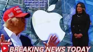 Today New Update US intelligence head 'not told' about UK's secret Apple data demand.