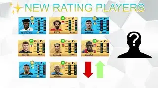 DLS 23| Update rating upgrade players DLS23 -P1 #dls23 #dlsupdate #dreamleaguesoccer #dls #dls22