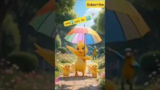 These Happy Ducklings Will Make Your Day 🐥☔💃#shorts #cute #funny #trending #duck #aram sam sam