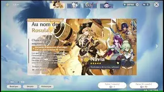 Navia pulls | Genshin Impact