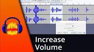 Audacity increase volume | Audacity lower volume ✅ Tutorial