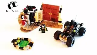 LEGO DC COMICS SUPER HEROES / 76056 BATMAN: RESCUE FROM RA'S AL GHUL / STOP MOTION SPEED BUILD