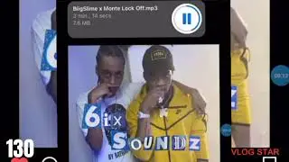 Biigslime x lil monte lock of snippet