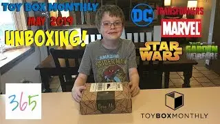 Toy Box Monthly Unboxing May 2019! | KIDS LIFE 365 | 5.15.19