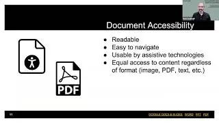 Getting Started with Digital Accessibility Conference 2021: Accessible Documents