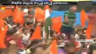 ABVP students rally against Amnesty International, demand arrest of anti-nationals