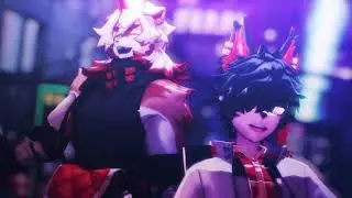 【MMDアクナイ】LUVORATORRRRRY!【ア・ウン】