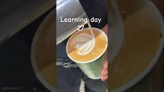 Barista training - 27 #youtubeshorts #dance #art #viral #trending #tricks
