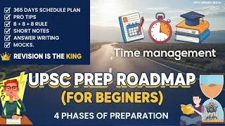  📚🎯 UPSC &ndash; Ultimate 365 Days Master Plan , a complete day-by-day roadmap from Day 1 &rarr; Day 365 