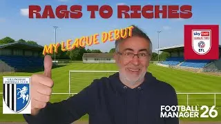 Rags to Riches  - 21 My league debut #fm26 #footballmanager #gamingvideos