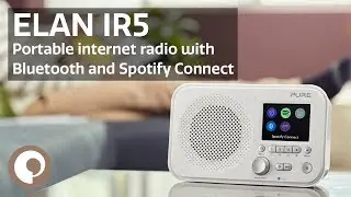 Pure Elan IR5 - Portable Internet Radio with Bluetooth and Spotify Connect
