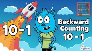 Learn to Count Backwards | Rocket Countdown 10 to 1