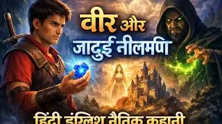 Veer Aur Jadui Neelmani | Ek Magical Moral Kahani | Hindi English Fantasy Story😨
