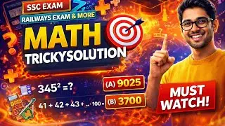 Top 15 math solution pyq for ssc railway and more 