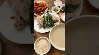 This Samgyetang is North Korean?!🇰🇵