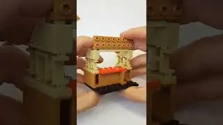 Japanese Food Market: Takoyaki Stall - Offbrand Lego Mini Bricks Build