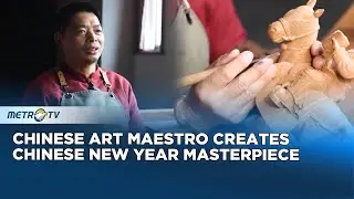 Bamboo Carving Horse Year welcomes Chinese New Year